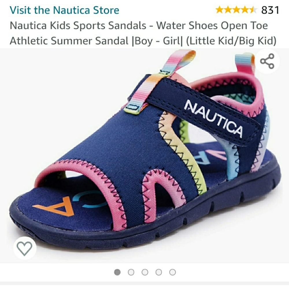 Nautica Kids Sports Sandals - Water Shoes Open Toe